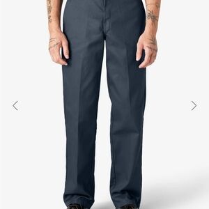 Dickies Men's Dark Blue Chinos 28 x 32